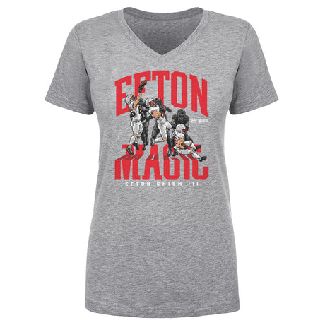 Efton Chism Women's V-Neck T-Shirt | 500 LEVEL