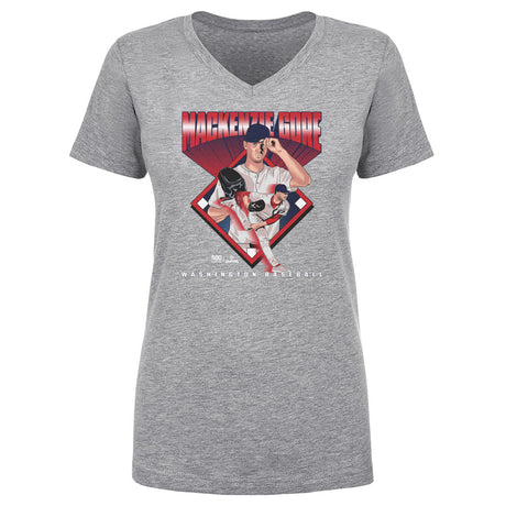 MacKenzie Gore Women's V-Neck T-Shirt | 500 LEVEL