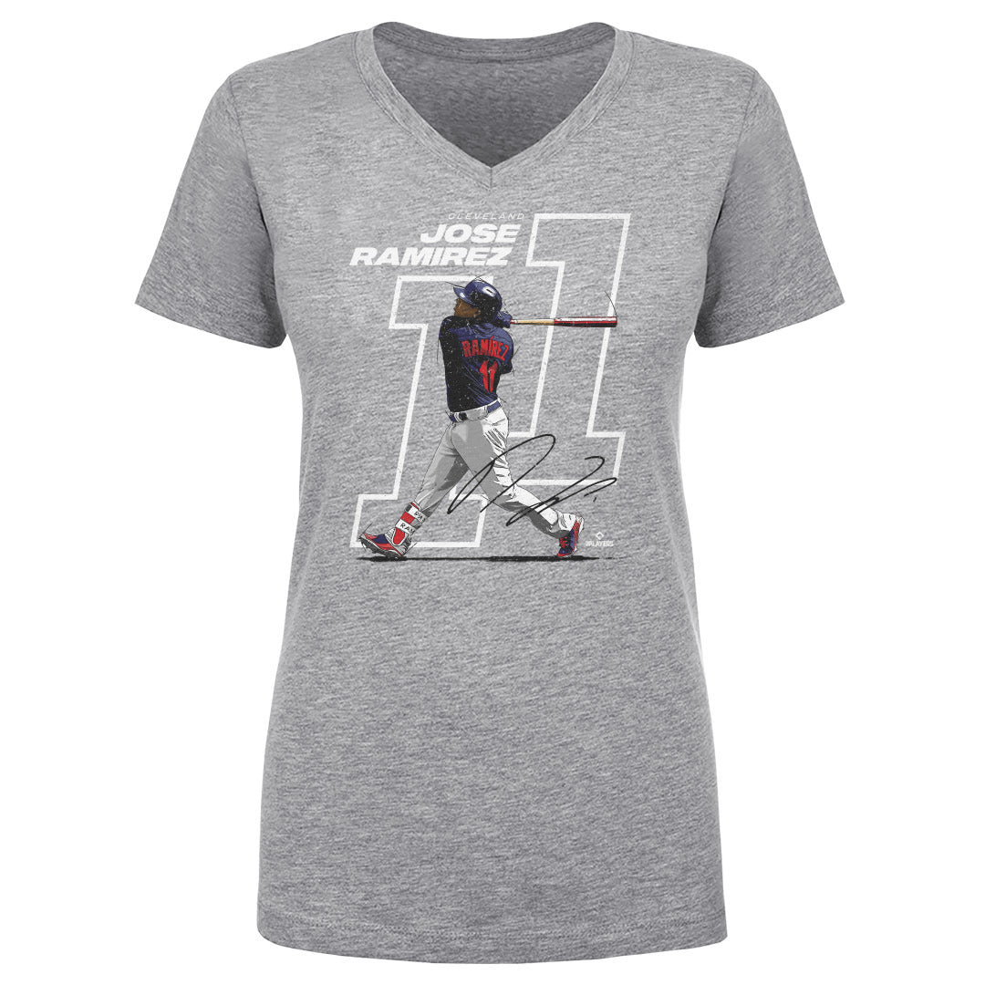 Jose Ramirez Women's V-Neck T-Shirt | 500 LEVEL