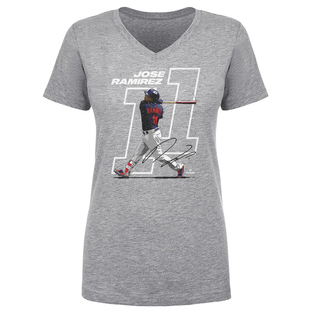 Jose Ramirez Women's V-Neck T-Shirt | 500 LEVEL