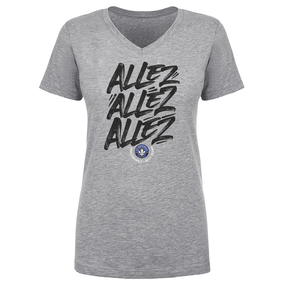 CF Montreal Women's V-Neck T-Shirt | 500 LEVEL