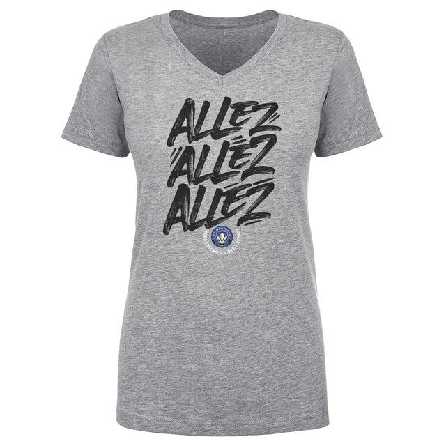 CF Montreal Women's V-Neck T-Shirt | 500 LEVEL