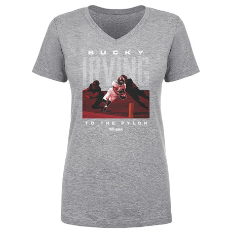 Bucky Irving Women's V-Neck T-Shirt | 500 LEVEL