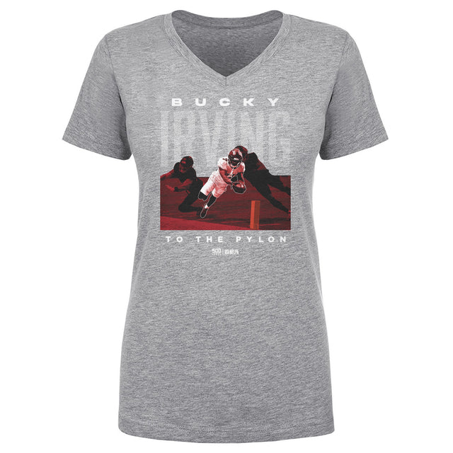 Bucky Irving Women's V-Neck T-Shirt | 500 LEVEL
