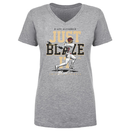 Blaze Alexander Women's V-Neck T-Shirt | 500 LEVEL