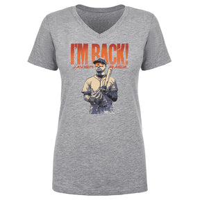 Javier Baez Women's V-Neck T-Shirt | 500 LEVEL