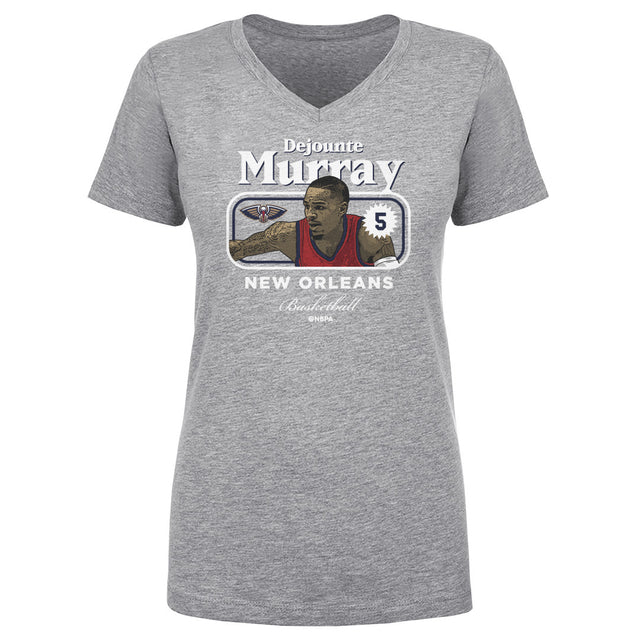 Dejounte Murray Women's V-Neck T-Shirt | 500 LEVEL