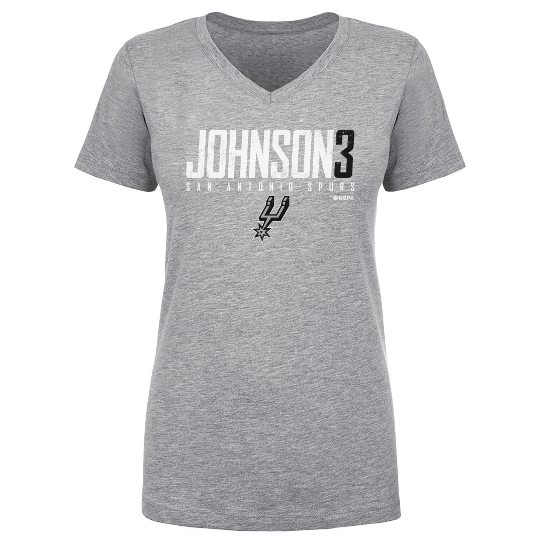 Keldon Johnson Women&#39;s V-Neck T-Shirt | 500 LEVEL