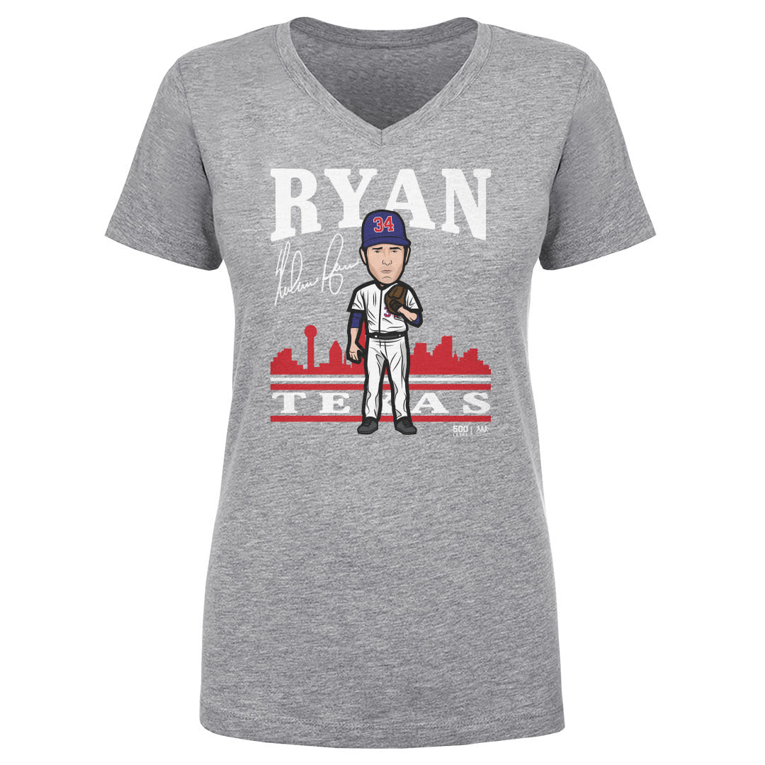 Nolan Ryan Women's V-Neck T-Shirt | 500 LEVEL