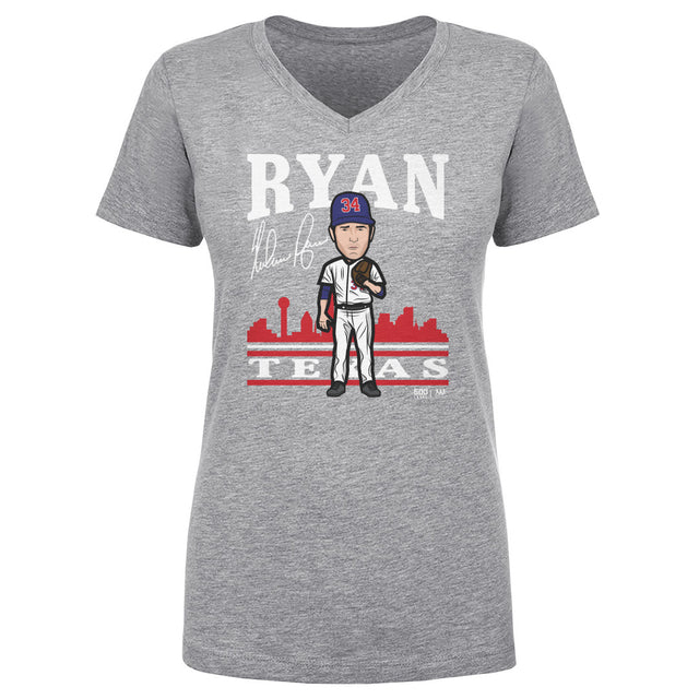 Nolan Ryan Women's V-Neck T-Shirt | 500 LEVEL