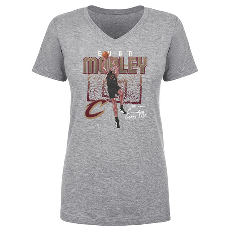 Evan Mobley Women's V-Neck T-Shirt | 500 LEVEL