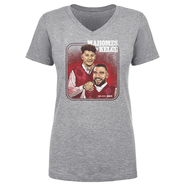 Patrick Mahomes Women's V-Neck T-Shirt | 500 LEVEL