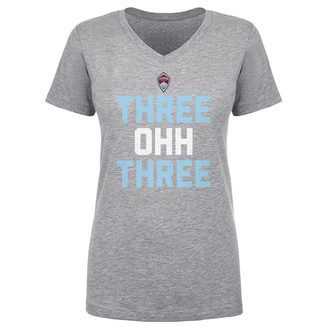 Colorado Rapids Women's V-Neck T-Shirt | 500 LEVEL