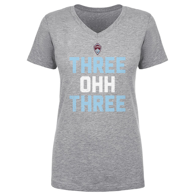 Colorado Rapids Women's V-Neck T-Shirt | 500 LEVEL
