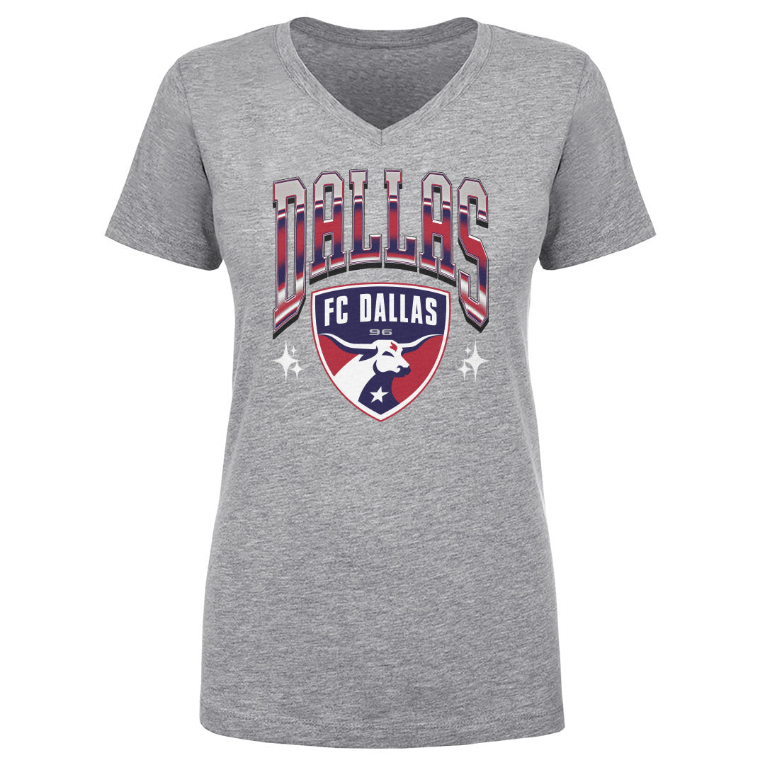 FC Dallas Women's V-Neck T-Shirt | 500 LEVEL