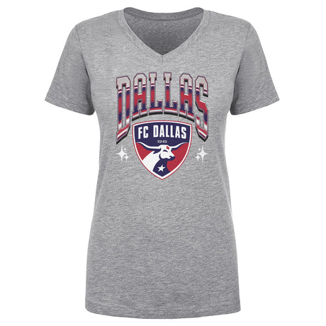 FC Dallas Women's V-Neck T-Shirt | 500 LEVEL