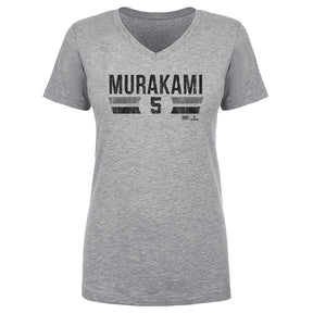 Munetaka Murakami Women's V-Neck T-Shirt | 500 LEVEL