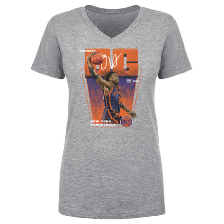 OG Anunoby Women's V-Neck T-Shirt | 500 LEVEL