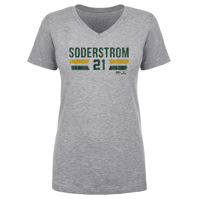 Tyler Soderstrom Women's V-Neck T-Shirt | 500 LEVEL