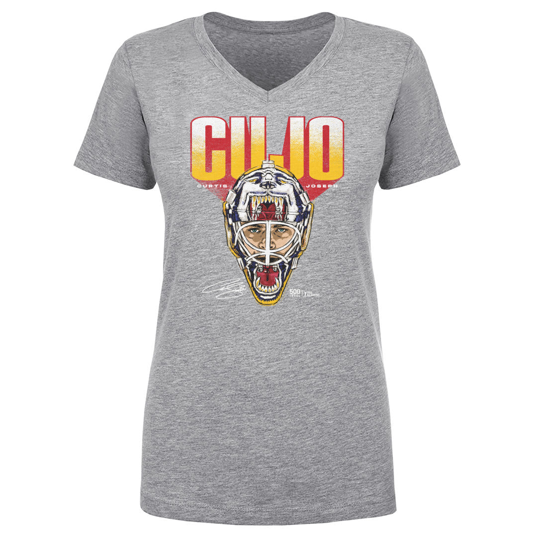 Curtis Joseph Women's V-Neck T-Shirt | 500 LEVEL