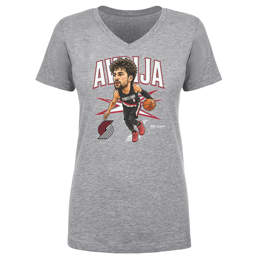 Deni Avdija Women's V-Neck T-Shirt | 500 LEVEL