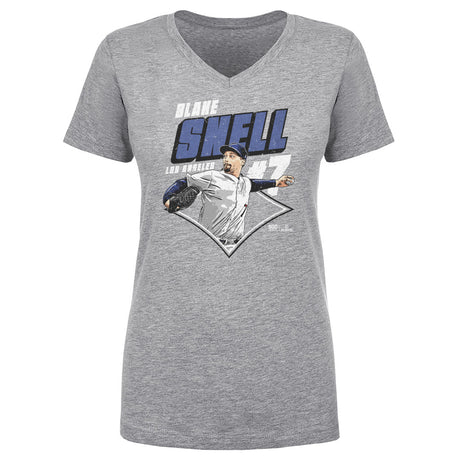 Blake Snell Women's V-Neck T-Shirt | 500 LEVEL