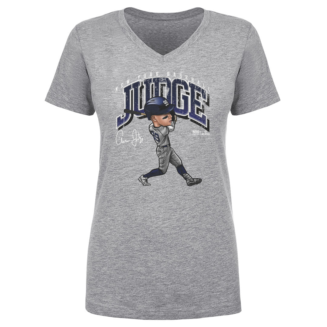 Aaron Judge Women's V-Neck T-Shirt | 500 LEVEL