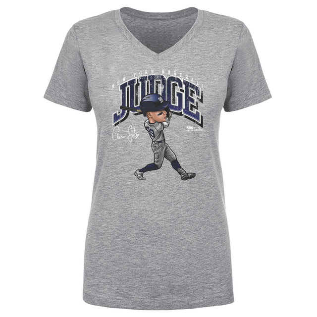 Aaron Judge Women's V-Neck T-Shirt | 500 LEVEL