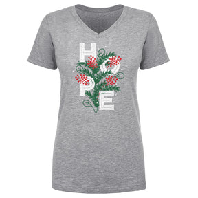 Christmas Women's V-Neck T-Shirt | 500 LEVEL
