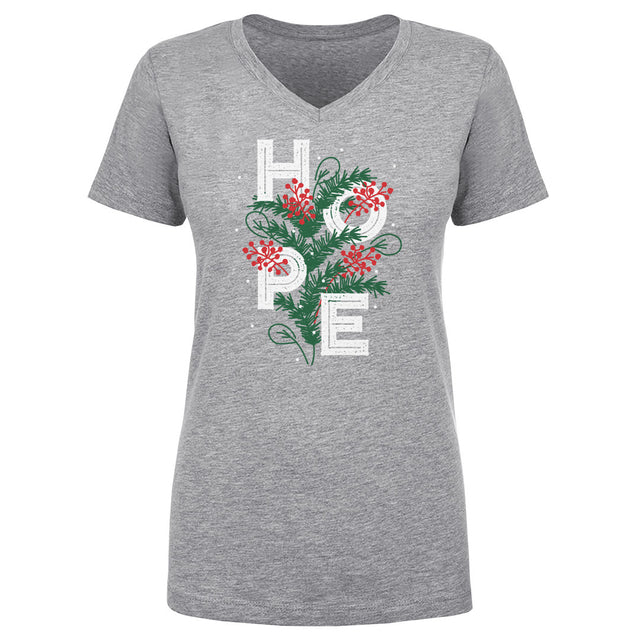 Christmas Women's V-Neck T-Shirt | 500 LEVEL