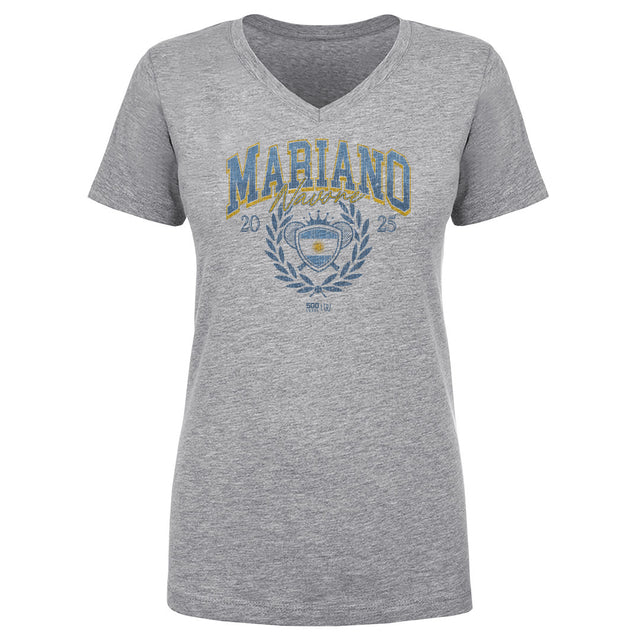 Mariano Navone Women's V-Neck T-Shirt | 500 LEVEL