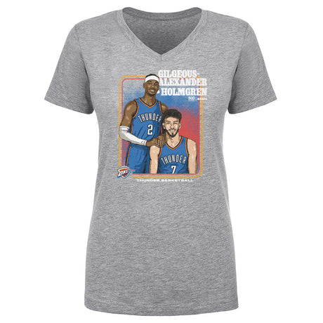 Shai Gilgeous-Alexander Women's V-Neck T-Shirt | 500 LEVEL