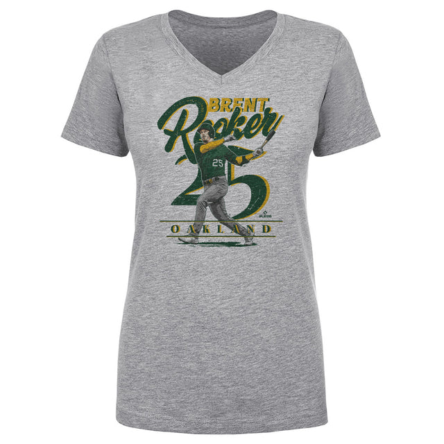 Brent Rooker Women's V-Neck T-Shirt | 500 LEVEL