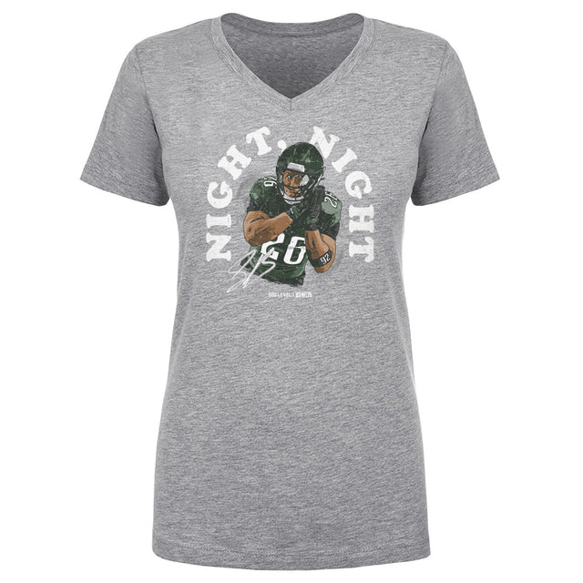 Saquon Barkley Women's V-Neck T-Shirt | 500 LEVEL