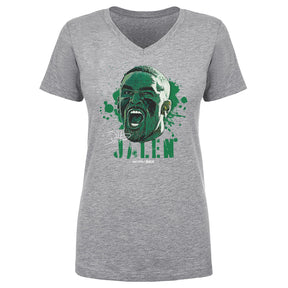 Jalen Hurts Women's V-Neck T-Shirt | 500 LEVEL
