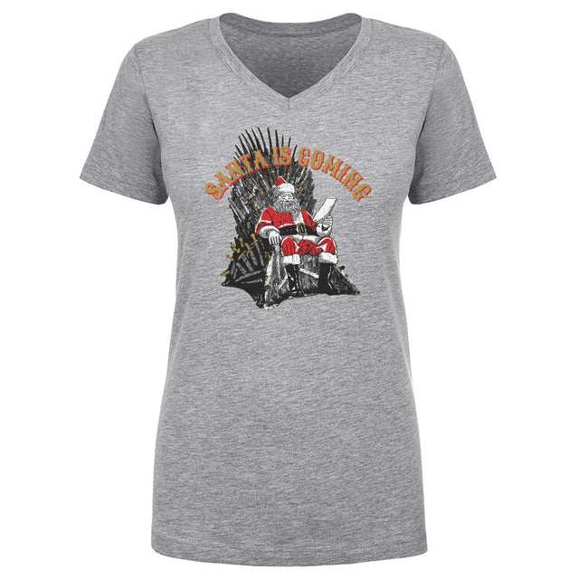 Christmas Women's V-Neck T-Shirt | 500 LEVEL