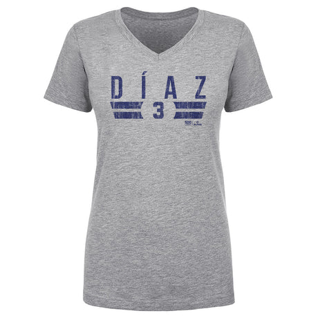 Edwin Diaz Women's V-Neck T-Shirt | 500 LEVEL