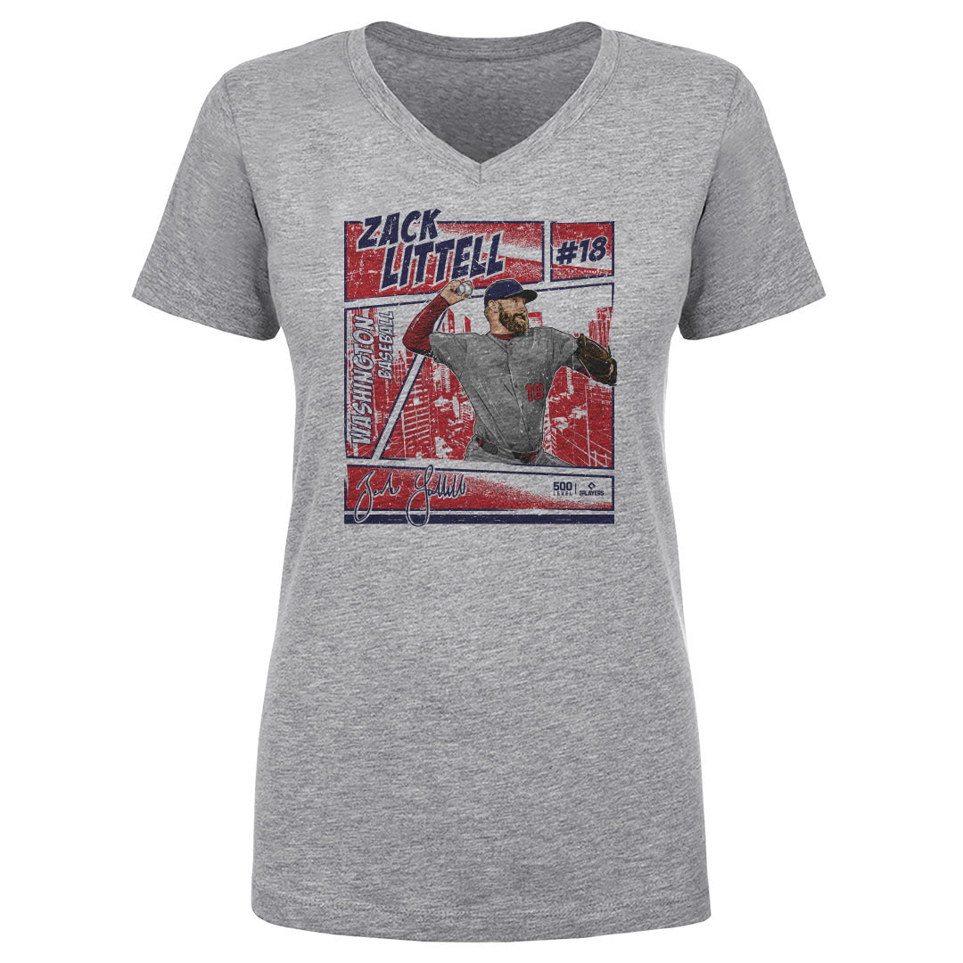 Zack Littell Women's V-Neck T-Shirt | 500 LEVEL