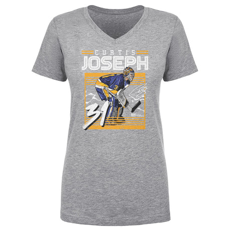 Curtis Joseph Women's V-Neck T-Shirt | 500 LEVEL