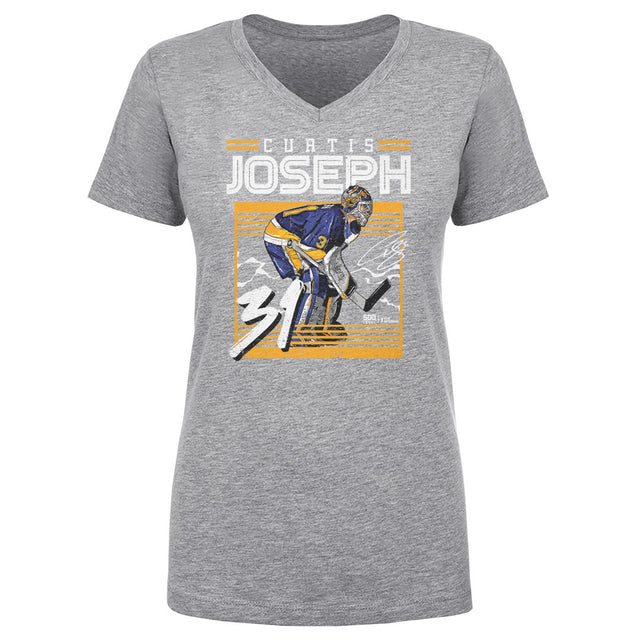 Curtis Joseph Women's V-Neck T-Shirt | 500 LEVEL