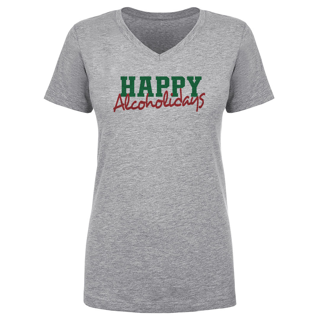 Christmas Women's V-Neck T-Shirt | 500 LEVEL