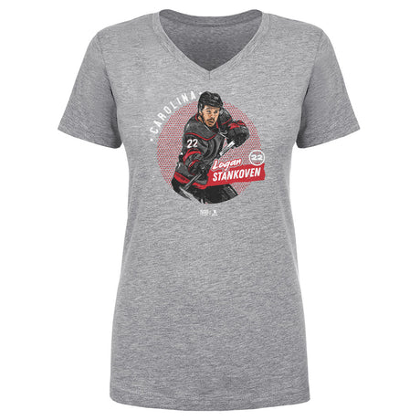 Logan Stankoven Women's V-Neck T-Shirt | 500 LEVEL