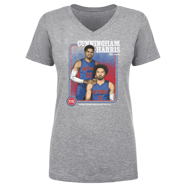 Cade Cunningham Women's V-Neck T-Shirt | 500 LEVEL