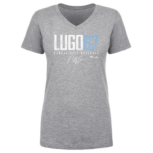 Seth Lugo Women's V-Neck T-Shirt | 500 LEVEL