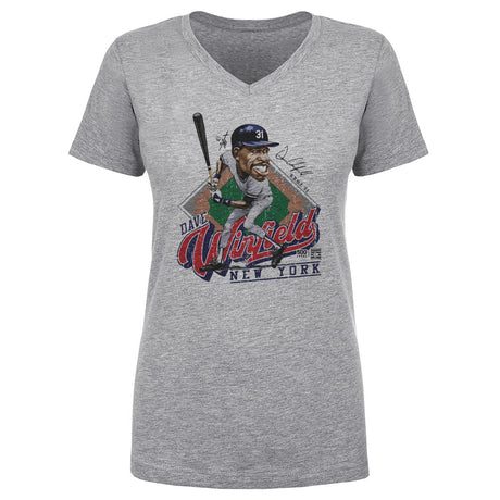 Dave Winfield Women's V-Neck T-Shirt | 500 LEVEL
