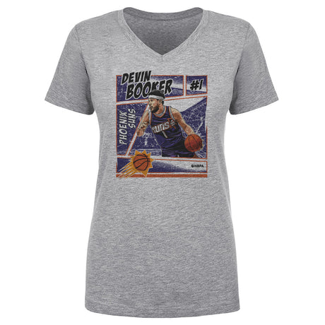 Devin Booker Women's V-Neck T-Shirt | 500 LEVEL