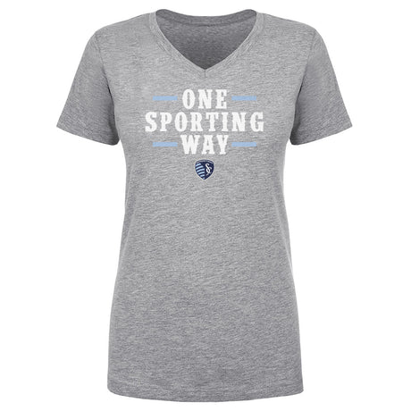 Sporting Kansas City Women's V-Neck T-Shirt | 500 LEVEL