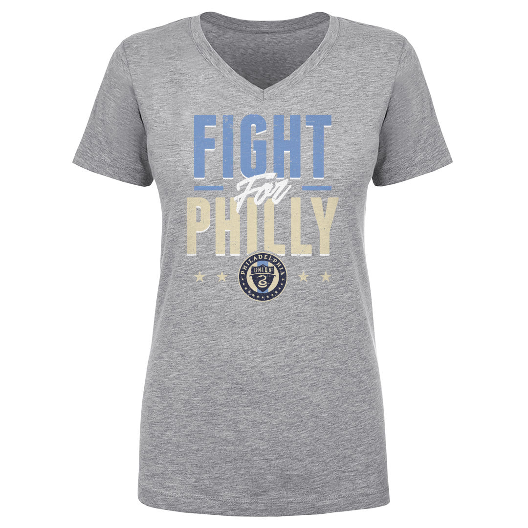 Philadelphia Union Women&#39;s V-Neck T-Shirt | 500 LEVEL