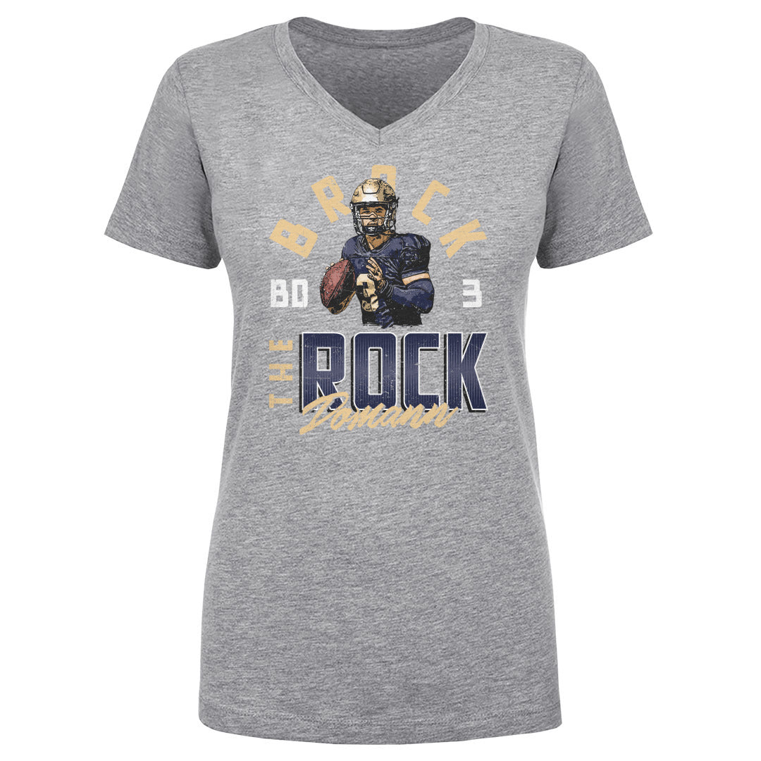 Brock Domann Women's V-Neck T-Shirt | 500 LEVEL