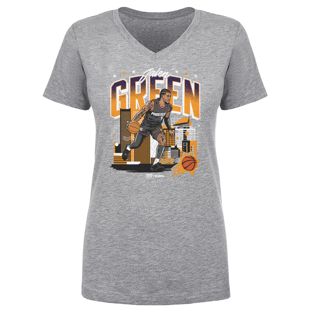 Jalen Green Women's V-Neck T-Shirt | 500 LEVEL